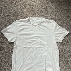 All Saints White Short Sleeve Tee